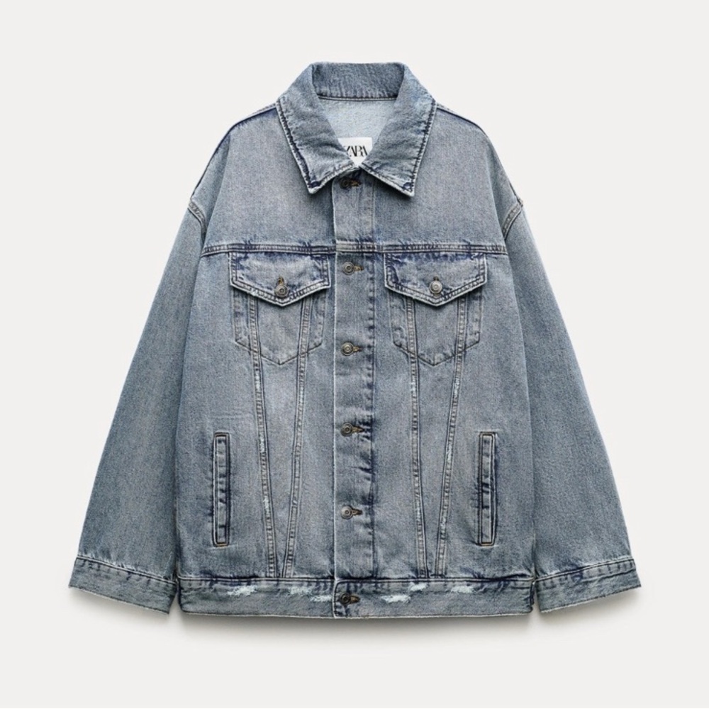 Zara Oversized Denim Jacket